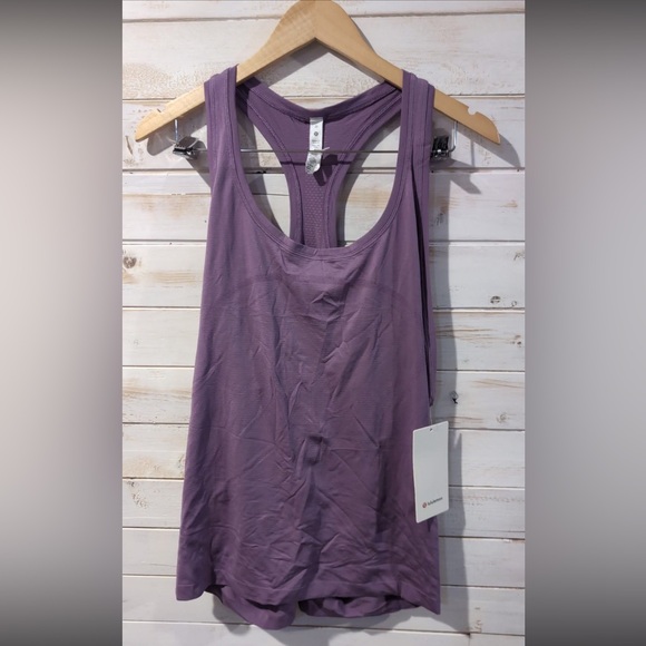 lululemon athletica Tops - lululemon athletica Purple Racerback Tank Top Size 20 NWT